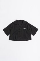 【プランク プロジェクト/PRANK PROJECT】のシアーオープンカラーシャツ / Sheer Open Collar Shirt BLK(ブラック)|ID: prp329100004456325 ipo3291000000031184107