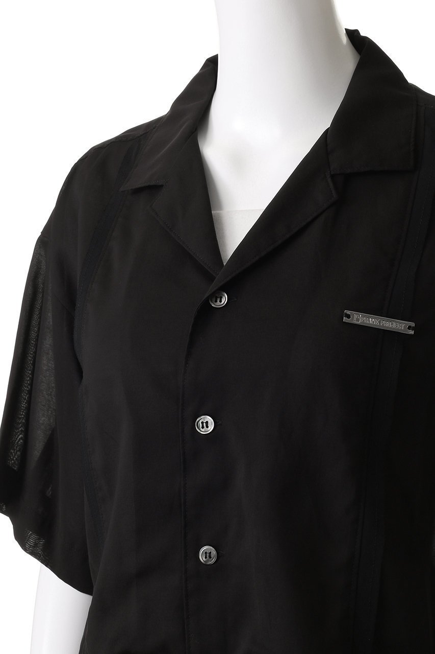 【プランク プロジェクト/PRANK PROJECT】のシアーオープンカラーシャツ / Sheer Open Collar Shirt 人気、トレンドファッション・服の通販 founy(ファニー) ファッション Fashion レディースファッション Fashion for Women トップス・カットソー Cut & Sew Tops シャツ・ブラウス・オフィスカジュアル Elegant Blouses & Button-Ups キュプラ Cupro, Eco Fabric クロップド Cropped, Short Length シアー Sheer, See-Through ショート Short, Short Length スリーブ Sleeve, Long Sleeve / Short Sleeve 夏 Summer other-5|ID: prp329100004456325 ipo3291000000036046228