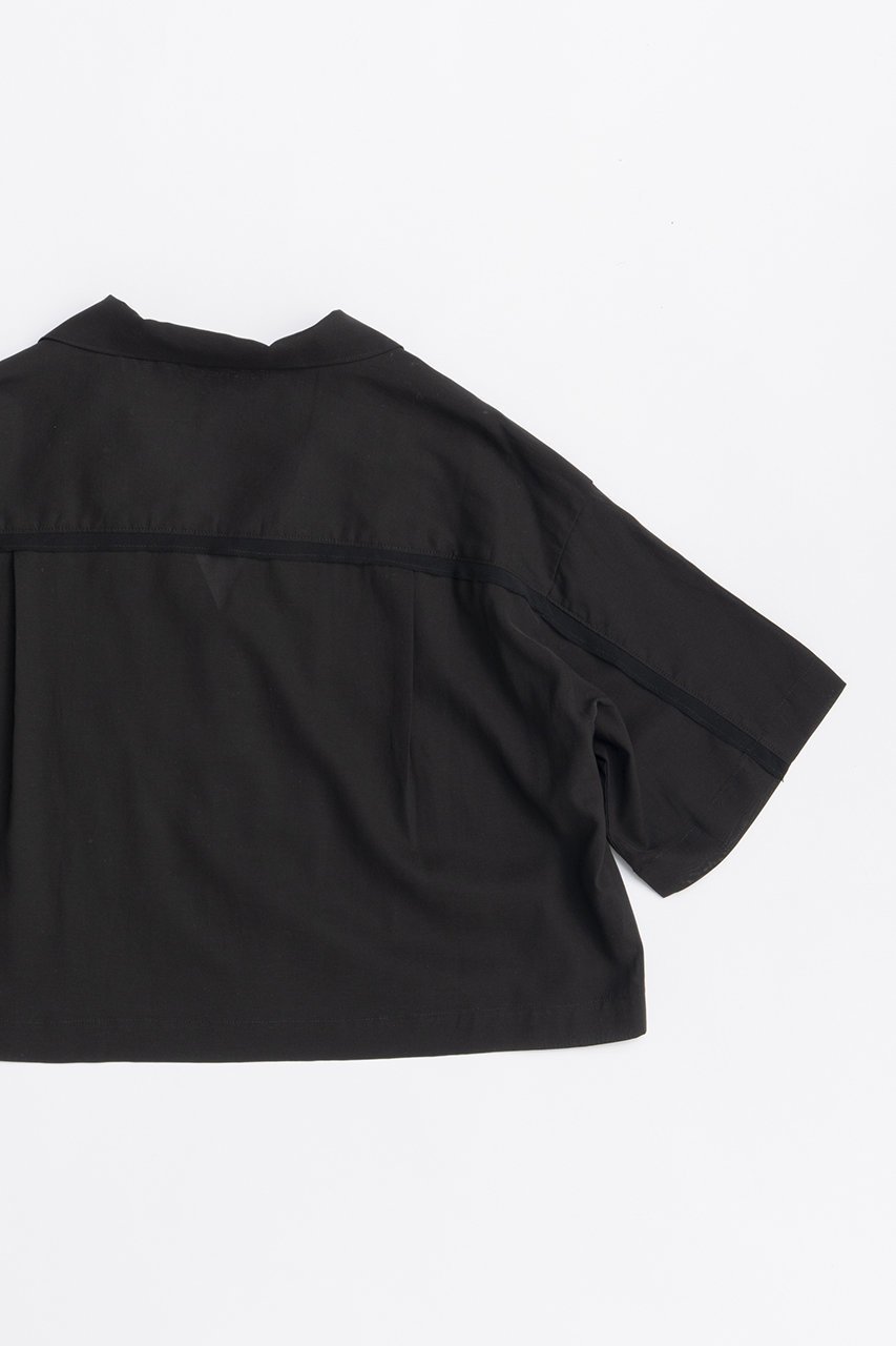 【プランク プロジェクト/PRANK PROJECT】のシアーオープンカラーシャツ / Sheer Open Collar Shirt 人気、トレンドファッション・服の通販 founy(ファニー) ファッション Fashion レディースファッション Fashion for Women トップス・カットソー Cut & Sew Tops シャツ・ブラウス・オフィスカジュアル Elegant Blouses & Button-Ups キュプラ Cupro, Eco Fabric クロップド Cropped, Short Length シアー Sheer, See-Through ショート Short, Short Length スリーブ Sleeve, Long Sleeve / Short Sleeve 夏 Summer other-7|ID: prp329100004456325 ipo3291000000036046232