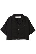 【プランク プロジェクト/PRANK PROJECT】のシアーオープンカラーシャツ / Sheer Open Collar Shirt BLK(ブラック)|ID: prp329100004456325 ipo3291000000036394218