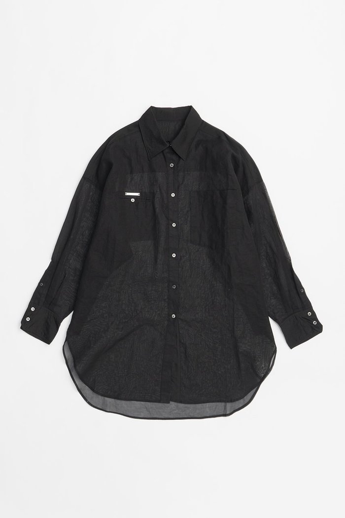 【プランク プロジェクト/PRANK PROJECT】のコットンボイルビッグシャツ / Cotton Voile Big Shirt インテリア・キッズ・メンズ・レディースファッション・服の通販 founy(ファニー) https://founy.com/ ファッション Fashion レディースファッション WOMEN トップス・カットソー Tops/Tshirt シャツ/ブラウス Shirts/Blouses ショート Short シルク Silk スリーブ Sleeve ビッグ Big ヨーク Yoke |ID: prp329100004456326 ipo3291000000031184109