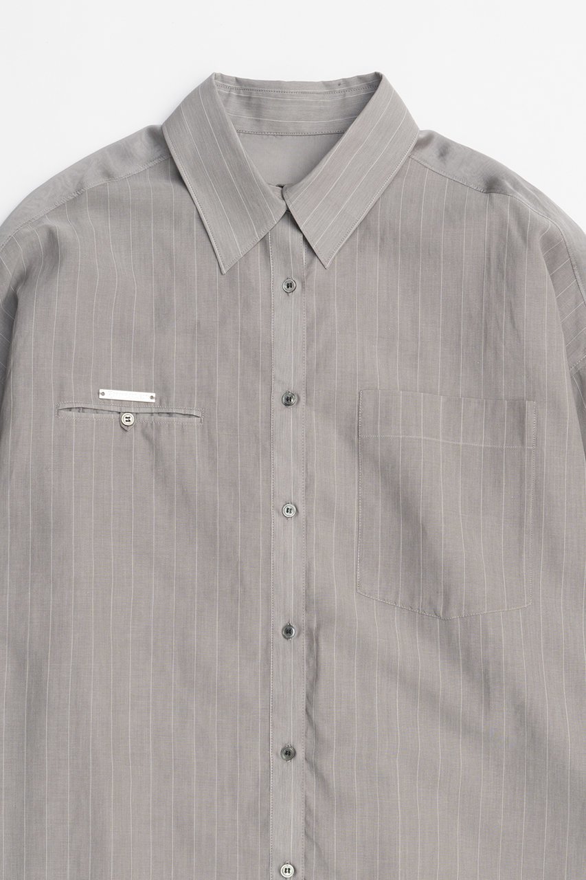 【プランク プロジェクト/PRANK PROJECT】のコットンボイルビッグシャツ / Cotton Voile Big Shirt 人気、トレンドファッション・服の通販 founy(ファニー) 　ファッション　Fashion　レディースファッション　WOMEN　トップス・カットソー　Tops/Tshirt　シャツ/ブラウス　Shirts/Blouses　ショート　Short　シルク　Silk　スリーブ　Sleeve　ビッグ　Big　ヨーク　Yoke　other-2|ID: prp329100004456326 ipo3291000000031250107