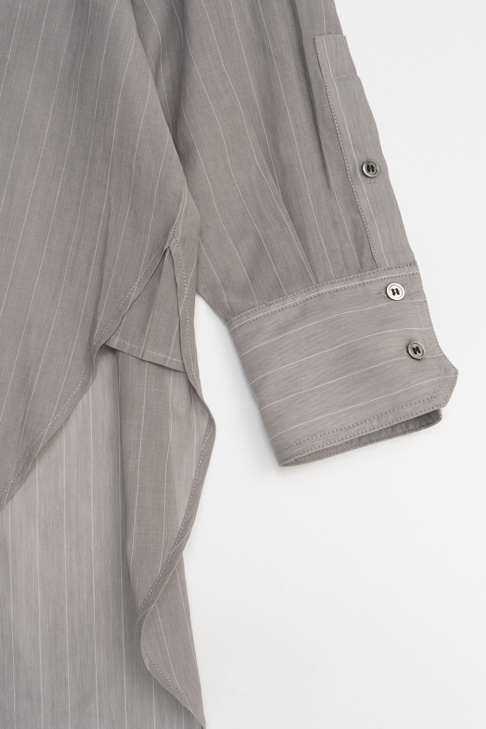 【プランク プロジェクト/PRANK PROJECT】のコットンボイルビッグシャツ / Cotton Voile Big Shirt 人気、トレンドファッション・服の通販 founy(ファニー) 　ファッション　Fashion　レディースファッション　WOMEN　トップス・カットソー　Tops/Tshirt　シャツ/ブラウス　Shirts/Blouses　ショート　Short　シルク　Silk　スリーブ　Sleeve　ビッグ　Big　ヨーク　Yoke　other-4|ID: prp329100004456326 ipo3291000000031250114