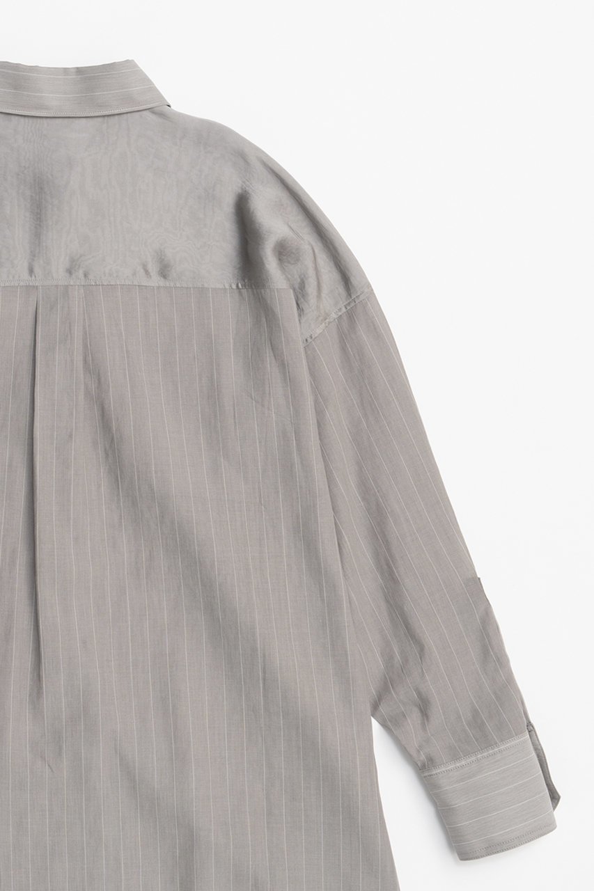 【プランク プロジェクト/PRANK PROJECT】のコットンボイルビッグシャツ / Cotton Voile Big Shirt 人気、トレンドファッション・服の通販 founy(ファニー) 　ファッション　Fashion　レディースファッション　WOMEN　トップス・カットソー　Tops/Tshirt　シャツ/ブラウス　Shirts/Blouses　ショート　Short　シルク　Silk　スリーブ　Sleeve　ビッグ　Big　ヨーク　Yoke　other-6|ID: prp329100004456326 ipo3291000000031323913