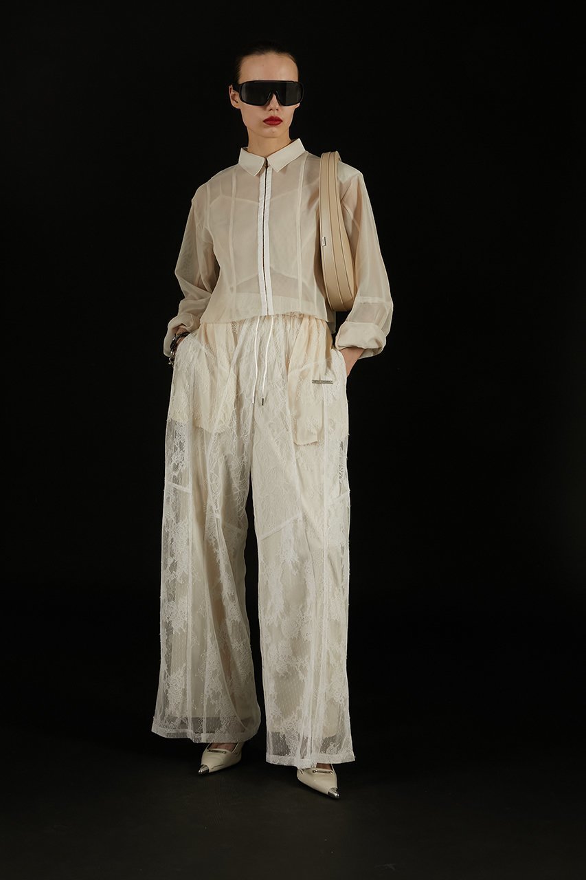 【プランク プロジェクト/PRANK PROJECT】のビスチェレイヤードメッシュシャツ / Bustier Layered Mesh Shirt 人気、トレンドファッション・服の通販 founy(ファニー) 　ファッション　Fashion　レディースファッション　Fashion for Women　トップス・カットソー　Cut & Sew Tops　シャツ・ブラウス・オフィスカジュアル　Elegant Blouses & Button-Ups　ビスチェ　Bustiers & Corset Tops / Layered Bustier Style　オーガンジー　Organza Fabric　シアー　Sheer, See-Through　ショート　Short, Short Length　スリーブ　Sleeve, Long Sleeve / Short Sleeve　ドッキング　Docking, Mixed Material　ビスチェ　Bustier, Corset Top　フロント　Front, Front Design　メッシュ　Mesh, Net Fabric　夏　Summer　other-8|ID: prp329100004456327 ipo3291000000035837803