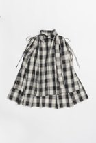 【プランク プロジェクト/PRANK PROJECT】のスカーフネックブラウス / Scarf Neck Blouse 人気、トレンドファッション・服の通販 founy(ファニー) ファッション Fashion レディースファッション Fashion for Women トップス・カットソー Cut & Sew Tops シャツ・ブラウス・オフィスカジュアル Elegant Blouses & Button-Ups おすすめ Recommended / Our Picks シアー Sheer, See-Through ショート Short, Short Length スカーフ Scarf, Neckwear スリーブ Sleeve, Long Sleeve / Short Sleeve チェック Check, Plaid, Tartan チュニック Tunic, Long Top ブロック Block, Solid Block Pattern thumbnail MLT(マルチカラー)|ID: prp329100004456328 ipo3291000000036080810