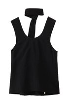 【プランク プロジェクト/PRANK PROJECT】のスカーフサテンタンク / Scarf Satin Tank BLK(ブラック)|ID:prp329100004456330