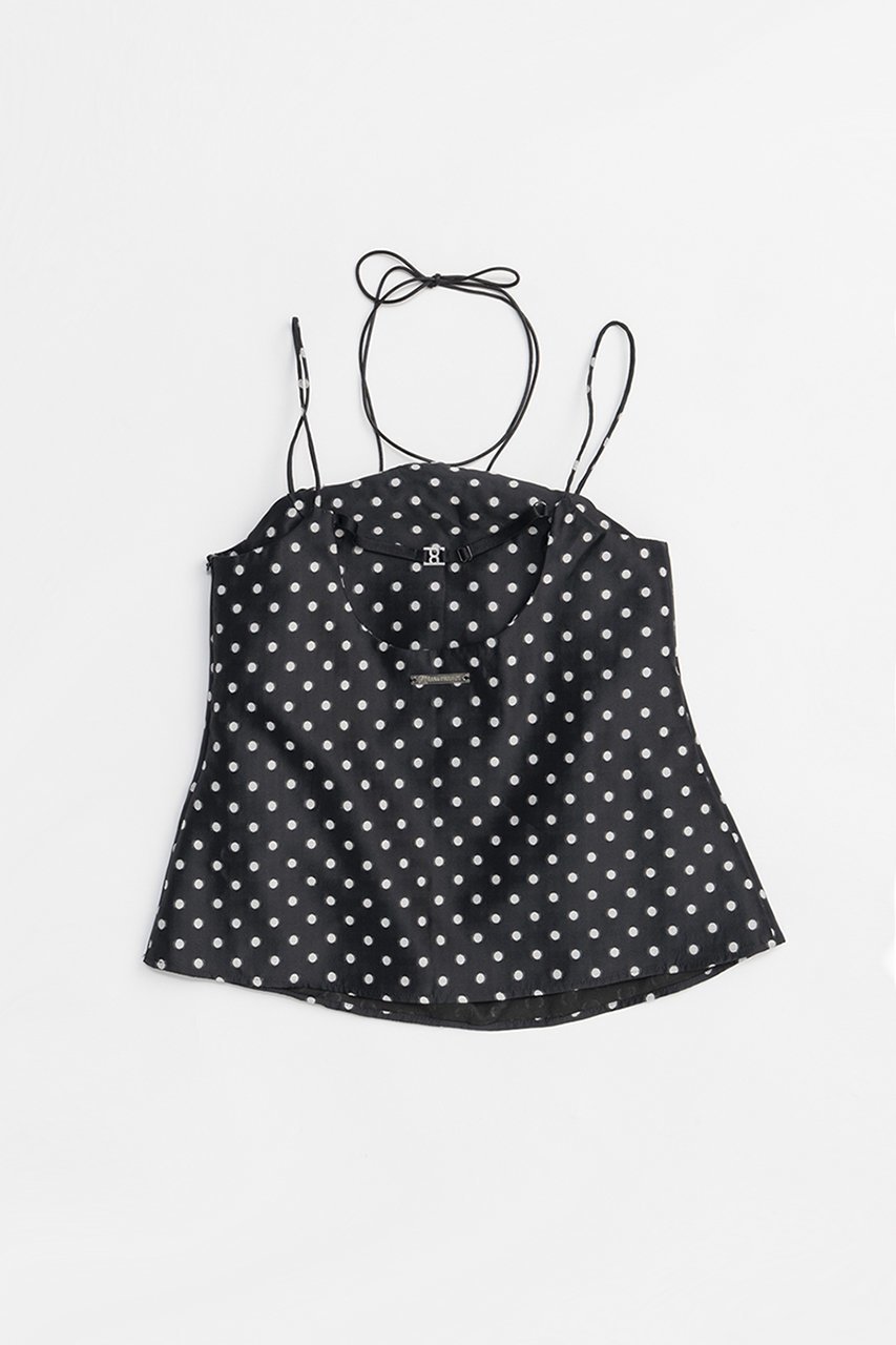 【プランク プロジェクト/PRANK PROJECT】のコクーンキャミ / Cocoon Cami 人気、トレンドファッション・服の通販 founy(ファニー) 　ファッション　Fashion　レディースファッション　WOMEN　トップス・カットソー　Tops/Tshirt　キャミソール / ノースリーブ　No Sleeves　シャツ/ブラウス　Shirts/Blouses　ロング / Tシャツ　T-Shirts　カットソー　Cut and Sewn　おすすめ　Recommend　カットジャガード　Cut Jacquard　キャミソール　Camisole　サテン　Satin　タンク　Tank　チュール　Tulle　ドット　Dot　エレガント 上品　Elegant　other-4|ID: prp329100004456331 ipo3291000000031250143