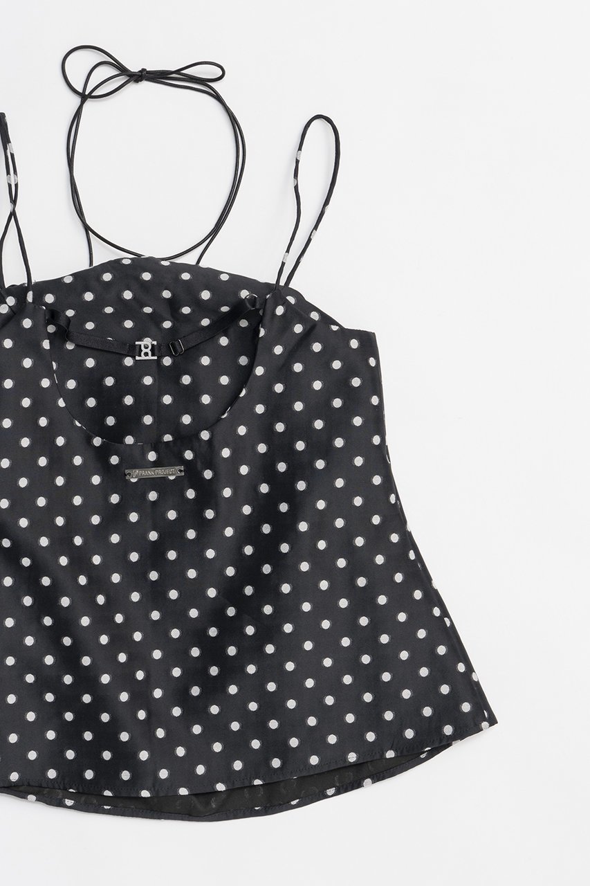 【プランク プロジェクト/PRANK PROJECT】のコクーンキャミ / Cocoon Cami 人気、トレンドファッション・服の通販 founy(ファニー) 　ファッション　Fashion　レディースファッション　WOMEN　トップス・カットソー　Tops/Tshirt　キャミソール / ノースリーブ　No Sleeves　シャツ/ブラウス　Shirts/Blouses　ロング / Tシャツ　T-Shirts　カットソー　Cut and Sewn　おすすめ　Recommend　カットジャガード　Cut Jacquard　キャミソール　Camisole　サテン　Satin　タンク　Tank　チュール　Tulle　ドット　Dot　エレガント 上品　Elegant　other-6|ID: prp329100004456331 ipo3291000000031323932