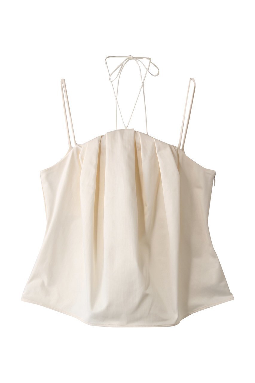 【プランク プロジェクト/PRANK PROJECT】のコクーンキャミ / Cocoon Cami インテリア・キッズ・メンズ・レディースファッション・服の通販 founy(ファニー) 　ファッション　Fashion　レディースファッション　Fashion for Women　トップス・カットソー　Cut & Sew Tops　キャミソール&ノースリーブ　Camisoles & Sleeveless Tops　シャツ・ブラウス・オフィスカジュアル　Elegant Blouses & Button-Ups　ロングTシャツ・Tシャツ　Longline T-Shirts & Tees　カットソー・ベーシックTシャツ　Cut-and-Sewn Tops / Stretch Tees & Basics　おすすめ　Recommended / Our Picks　カットジャガード　Cut Jacquard　キャミソール　Camisole, Spaghetti Strap Top　サテン　Satin, Glossy Fabric　タンク　Tank Top, Sleeveless Top　チュール　Tulip, Tulip Motif　ドット　Polka Dot, Dot Pattern　エレガント 上品　Elegant　IVR(アイボリー)|ID: prp329100004456331 ipo3291000000032850593