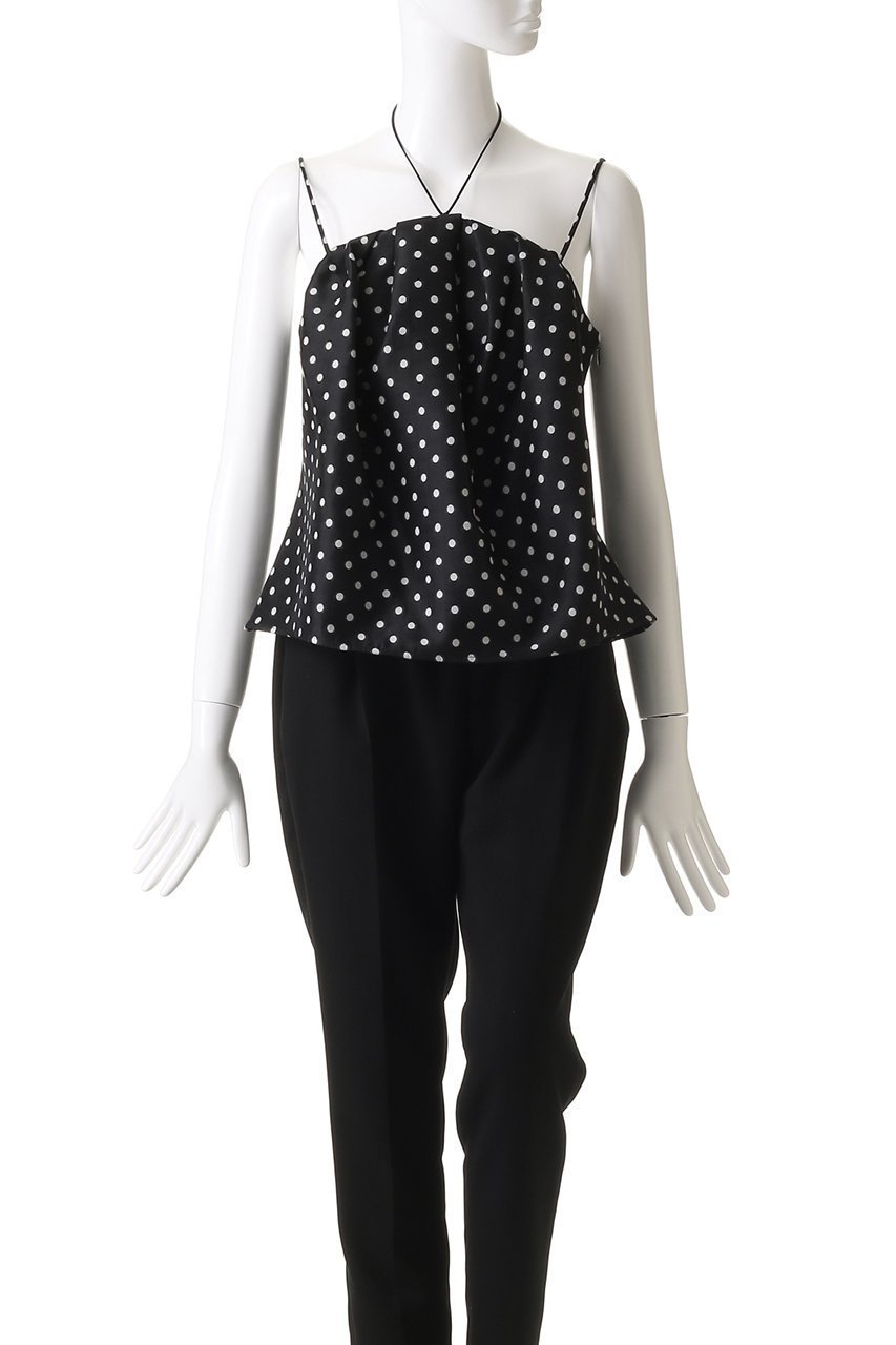【プランク プロジェクト/PRANK PROJECT】のコクーンキャミ / Cocoon Cami 人気、トレンドファッション・服の通販 founy(ファニー) 　ファッション　Fashion　レディースファッション　Fashion for Women　トップス・カットソー　Cut & Sew Tops　キャミソール&ノースリーブ　Camisoles & Sleeveless Tops　シャツ・ブラウス・オフィスカジュアル　Elegant Blouses & Button-Ups　ロングTシャツ・Tシャツ　Longline T-Shirts & Tees　カットソー・ベーシックTシャツ　Cut-and-Sewn Tops / Stretch Tees & Basics　おすすめ　Recommended / Our Picks　カットジャガード　Cut Jacquard　キャミソール　Camisole, Spaghetti Strap Top　サテン　Satin, Glossy Fabric　タンク　Tank Top, Sleeveless Top　チュール　Tulip, Tulip Motif　ドット　Polka Dot, Dot Pattern　エレガント 上品　Elegant　other-2|ID: prp329100004456331 ipo3291000000032850599