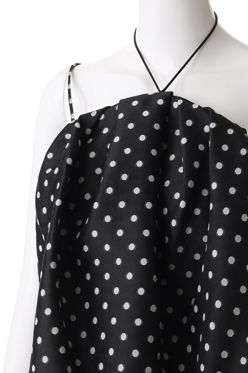 【プランク プロジェクト/PRANK PROJECT】のコクーンキャミ / Cocoon Cami 人気、トレンドファッション・服の通販 founy(ファニー) 　ファッション　Fashion　レディースファッション　Fashion for Women　トップス・カットソー　Cut & Sew Tops　キャミソール&ノースリーブ　Camisoles & Sleeveless Tops　シャツ・ブラウス・オフィスカジュアル　Elegant Blouses & Button-Ups　ロングTシャツ・Tシャツ　Longline T-Shirts & Tees　カットソー・ベーシックTシャツ　Cut-and-Sewn Tops / Stretch Tees & Basics　おすすめ　Recommended / Our Picks　カットジャガード　Cut Jacquard　キャミソール　Camisole, Spaghetti Strap Top　サテン　Satin, Glossy Fabric　タンク　Tank Top, Sleeveless Top　チュール　Tulip, Tulip Motif　ドット　Polka Dot, Dot Pattern　エレガント 上品　Elegant　other-5|ID: prp329100004456331 ipo3291000000032850615