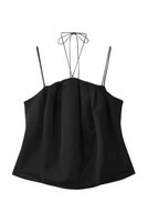 【プランク プロジェクト/PRANK PROJECT】のコクーンキャミ / Cocoon Cami 人気、トレンドファッション・服の通販 founy(ファニー) ファッション Fashion レディースファッション Fashion for Women トップス・カットソー Cut & Sew Tops キャミソール&ノースリーブ Camisoles & Sleeveless Tops シャツ・ブラウス・オフィスカジュアル Elegant Blouses & Button-Ups ロングTシャツ・Tシャツ Longline T-Shirts & Tees カットソー・ベーシックTシャツ Cut-and-Sewn Tops / Stretch Tees & Basics おすすめ Recommended / Our Picks カットジャガード Cut Jacquard キャミソール Camisole, Spaghetti Strap Top サテン Satin, Glossy Fabric タンク Tank Top, Sleeveless Top チュール Tulip, Tulip Motif ドット Polka Dot, Dot Pattern エレガント 上品 Elegant |ID:prp329100004456331