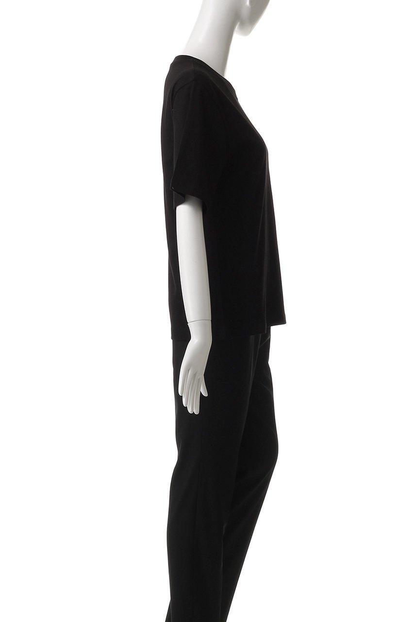 【バイ マレーネ ビルガー/BY MALENE BIRGER】のHEDIL ショートスリーブカットソー 人気、トレンドファッション・服の通販 founy(ファニー) 　ファッション　Fashion　レディースファッション　Fashion for Women　トップス・カットソー　Cut & Sew Tops　シャツ・ブラウス・オフィスカジュアル　Elegant Blouses & Button-Ups　ロングTシャツ・Tシャツ　Longline T-Shirts & Tees　カットソー・ベーシックTシャツ　Cut-and-Sewn Tops / Stretch Tees & Basics　インナー　Innerwear　カーディガン　Cardigan, Knitwear　クール　Cool, Chic　ショート　Short, Short Length　シンプル　Simple, Minimal　ジャケット　Jacket, Outerwear　スラックス　Slacks, Dress Pants　スリーブ　Sleeve, Long Sleeve / Short Sleeve　デニム　Denim, Jeans Material　バランス　Balance, Style Balance　other-3|ID: prp329100004456336 ipo3291000000032858552