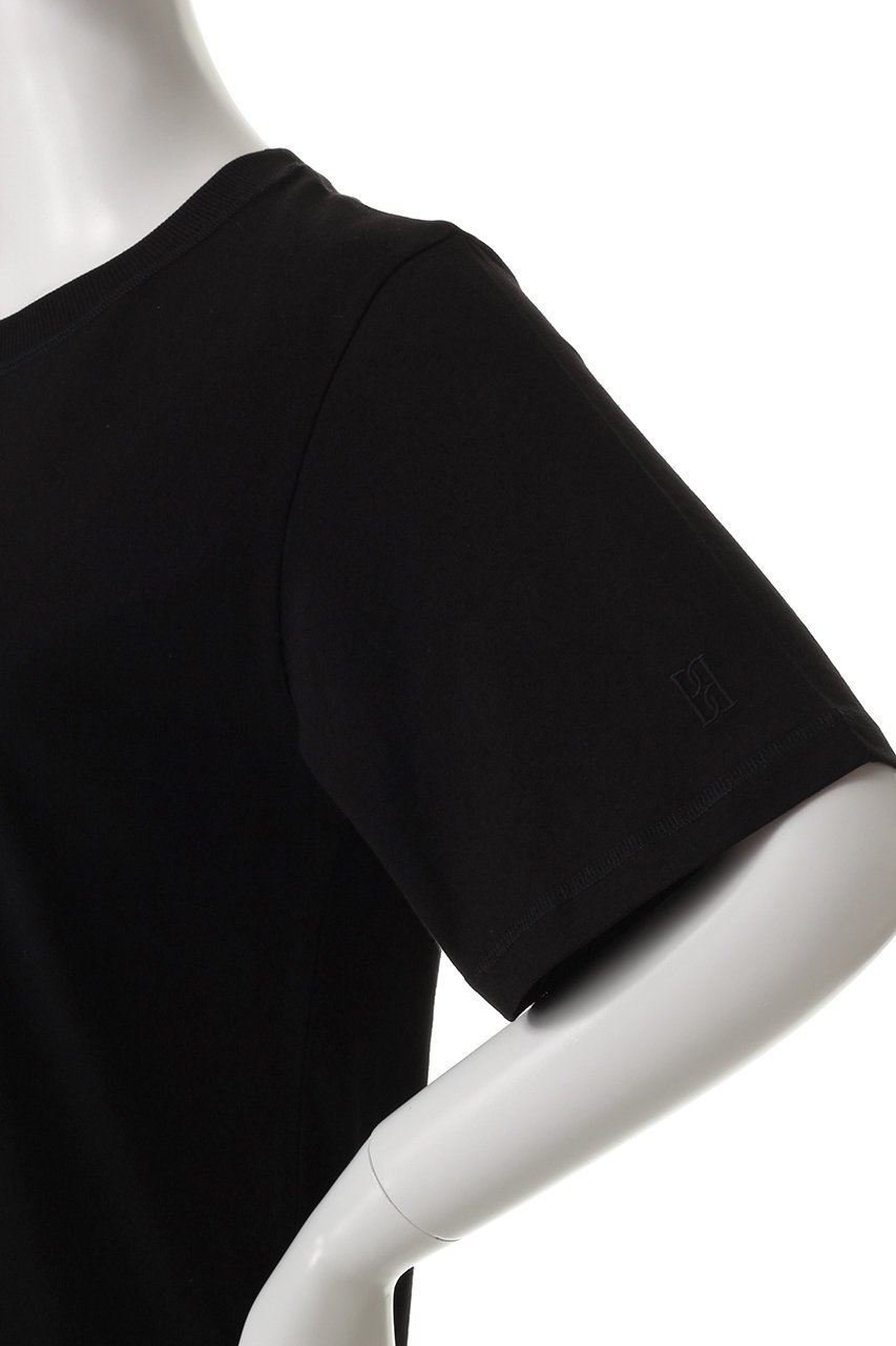【バイ マレーネ ビルガー/BY MALENE BIRGER】のHEDIL ショートスリーブカットソー 人気、トレンドファッション・服の通販 founy(ファニー) 　ファッション　Fashion　レディースファッション　Fashion for Women　トップス・カットソー　Cut & Sew Tops　シャツ・ブラウス・オフィスカジュアル　Elegant Blouses & Button-Ups　ロングTシャツ・Tシャツ　Longline T-Shirts & Tees　カットソー・ベーシックTシャツ　Cut-and-Sewn Tops / Stretch Tees & Basics　インナー　Innerwear　カーディガン　Cardigan, Knitwear　クール　Cool, Chic　ショート　Short, Short Length　シンプル　Simple, Minimal　ジャケット　Jacket, Outerwear　スラックス　Slacks, Dress Pants　スリーブ　Sleeve, Long Sleeve / Short Sleeve　デニム　Denim, Jeans Material　バランス　Balance, Style Balance　other-5|ID: prp329100004456336 ipo3291000000032858559