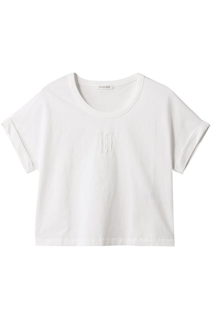 【バイ マレーネ ビルガー/BY MALENE BIRGER】のHEDALIA クロップ丈カットソー インテリア・キッズ・メンズ・レディースファッション・服の通販 founy(ファニー) https://founy.com/ ファッション Fashion レディースファッション Fashion for Women トップス・カットソー Cut & Sew Tops シャツ・ブラウス・オフィスカジュアル Elegant Blouses & Button-Ups ロングTシャツ・Tシャツ Longline T-Shirts & Tees カットソー・ベーシックTシャツ Cut-and-Sewn Tops / Stretch Tees & Basics カットソー Cut and Sewn Top ショート Short, Short Length シンプル Simple, Minimal スリーブ Sleeve, Long Sleeve / Short Sleeve トレンド Trend, Trending Now バランス Balance, Style Balance ベスト Vest, Waistcoat |ID: prp329100004456337 ipo3291000000032858581