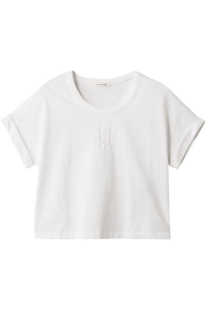 【バイ マレーネ ビルガー/BY MALENE BIRGER】のHEDALIA クロップ丈カットソー 人気、トレンドファッション・服の通販 founy(ファニー) 　ファッション　Fashion　レディースファッション　Fashion for Women　トップス・カットソー　Cut & Sew Tops　シャツ・ブラウス・オフィスカジュアル　Elegant Blouses & Button-Ups　ロングTシャツ・Tシャツ　Longline T-Shirts & Tees　カットソー・ベーシックTシャツ　Cut-and-Sewn Tops / Stretch Tees & Basics　カットソー　Cut and Sewn Top　ショート　Short, Short Length　シンプル　Simple, Minimal　スリーブ　Sleeve, Long Sleeve / Short Sleeve　トレンド　Trend, Trending Now　バランス　Balance, Style Balance　ベスト　Vest, Waistcoat　 other-1|ID: prp329100004456337 ipo3291000000032858581