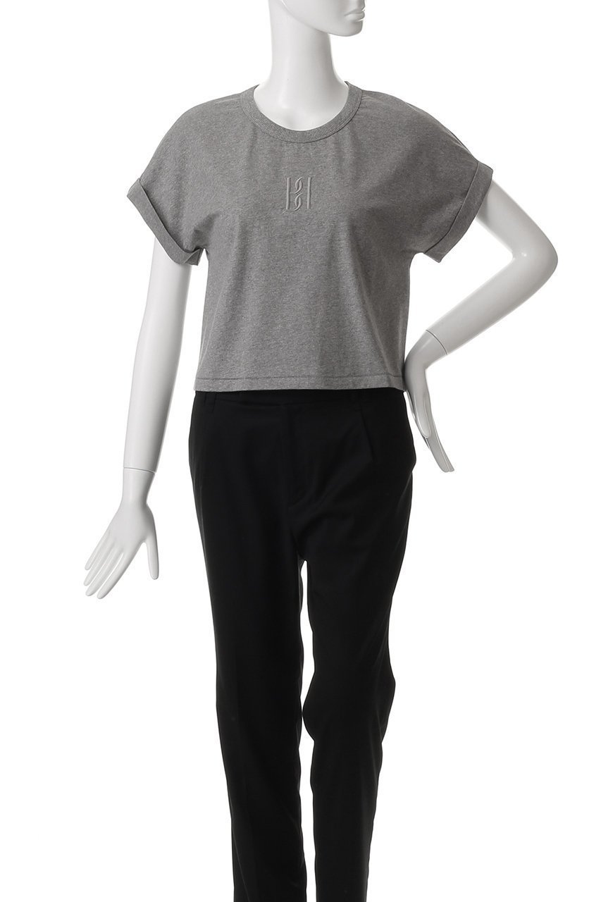 【バイ マレーネ ビルガー/BY MALENE BIRGER】のHEDALIA クロップ丈カットソー 人気、トレンドファッション・服の通販 founy(ファニー) 　ファッション　Fashion　レディースファッション　Fashion for Women　トップス・カットソー　Cut & Sew Tops　シャツ・ブラウス・オフィスカジュアル　Elegant Blouses & Button-Ups　ロングTシャツ・Tシャツ　Longline T-Shirts & Tees　カットソー・ベーシックTシャツ　Cut-and-Sewn Tops / Stretch Tees & Basics　カットソー　Cut and Sewn Top　ショート　Short, Short Length　シンプル　Simple, Minimal　スリーブ　Sleeve, Long Sleeve / Short Sleeve　トレンド　Trend, Trending Now　バランス　Balance, Style Balance　ベスト　Vest, Waistcoat　other-2|ID: prp329100004456337 ipo3291000000032858601
