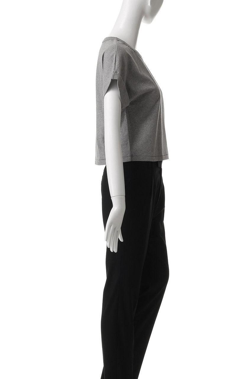 【バイ マレーネ ビルガー/BY MALENE BIRGER】のHEDALIA クロップ丈カットソー 人気、トレンドファッション・服の通販 founy(ファニー) 　ファッション　Fashion　レディースファッション　Fashion for Women　トップス・カットソー　Cut & Sew Tops　シャツ・ブラウス・オフィスカジュアル　Elegant Blouses & Button-Ups　ロングTシャツ・Tシャツ　Longline T-Shirts & Tees　カットソー・ベーシックTシャツ　Cut-and-Sewn Tops / Stretch Tees & Basics　カットソー　Cut and Sewn Top　ショート　Short, Short Length　シンプル　Simple, Minimal　スリーブ　Sleeve, Long Sleeve / Short Sleeve　トレンド　Trend, Trending Now　バランス　Balance, Style Balance　ベスト　Vest, Waistcoat　other-3|ID: prp329100004456337 ipo3291000000032858606