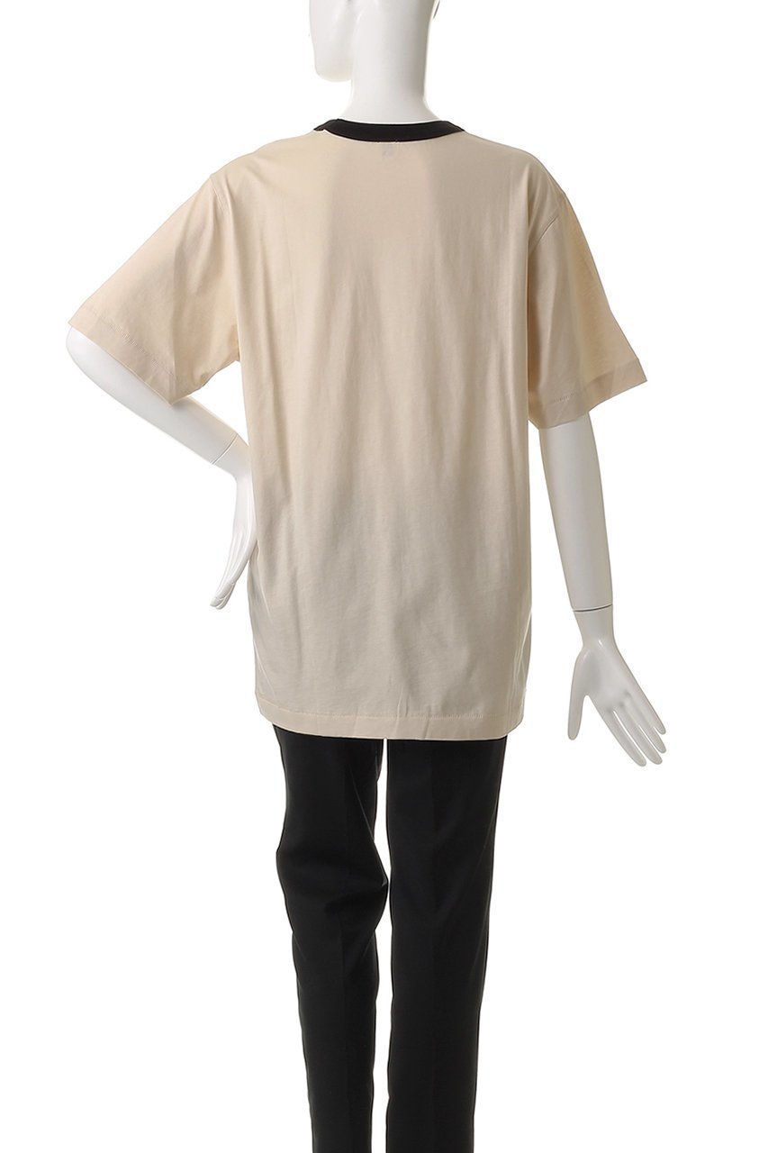 【バイ マレーネ ビルガー/BY MALENE BIRGER】のFAYEH. 刺しゅうロゴショートスリーブTシャツ 人気、トレンドファッション・服の通販 founy(ファニー) 　ファッション　Fashion　レディースファッション　WOMEN　トップス・カットソー　Tops/Tshirt　シャツ/ブラウス　Shirts/Blouses　ロング / Tシャツ　T-Shirts　カットソー　Cut and Sewn　インナー　Inner　カットソー　Cut And Sew　ショート　Short　シンプル　Simple　ジャケット　Jacket　スラックス　Slacks　スリーブ　Sleeve　デニム　Denim　エレガント 上品　Elegant　other-4|ID: prp329100004456338 ipo3291000000031250182