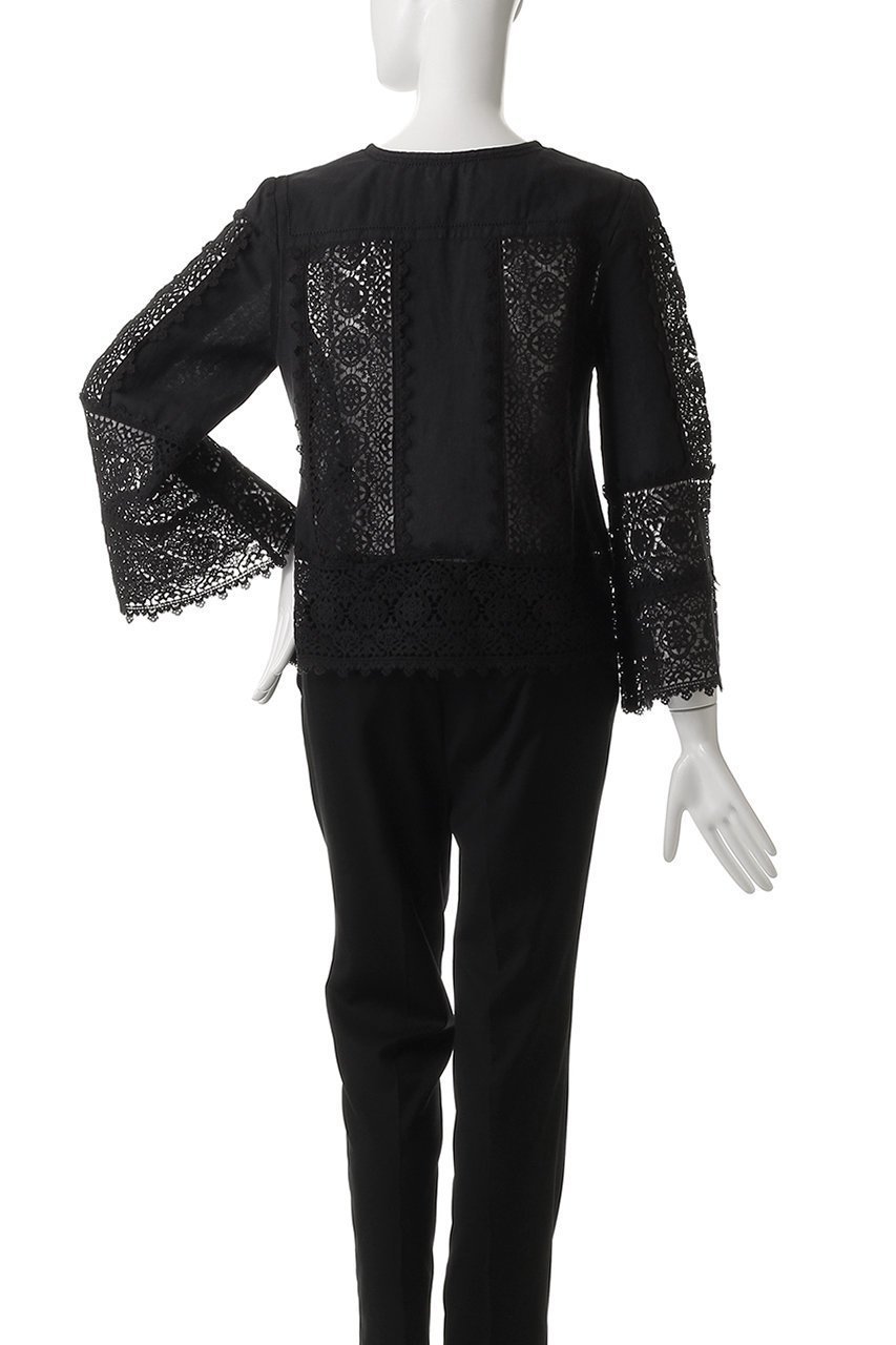 【バイ マレーネ ビルガー/BY MALENE BIRGER】のDONNA ロングスリーブブラウス 人気、トレンドファッション・服の通販 founy(ファニー) 　ファッション　Fashion　レディースファッション　WOMEN　トップス・カットソー　Tops/Tshirt　シャツ/ブラウス　Shirts/Blouses　コンパクト　Compact　ショート　Short　スリーブ　Sleeve　レース　Race　ロング　Long　other-4|ID: prp329100004456341 ipo3291000000031250201