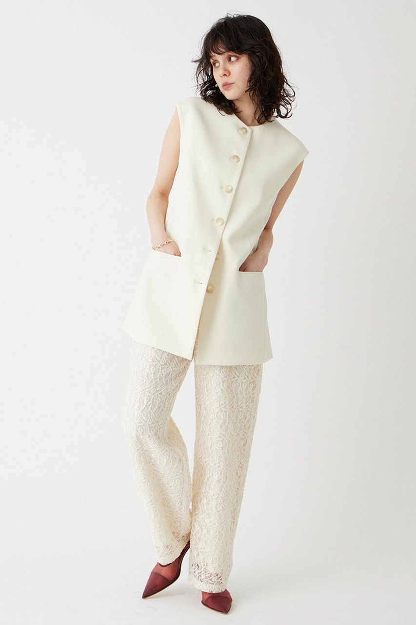 【ウィムガゼット/Whim Gazette】の【THE PAUSE】エンブロイダリーパンツ 人気、トレンドファッション・服の通販 founy(ファニー) 　ファッション　Fashion　レディースファッション　WOMEN　パンツ　Pants　シンプル　Simple　ストレート　Straight　レース　Race　ワイド　Wide　エレガント 上品　Elegant　other-5|ID: prp329100004456350 ipo3291000000031323997