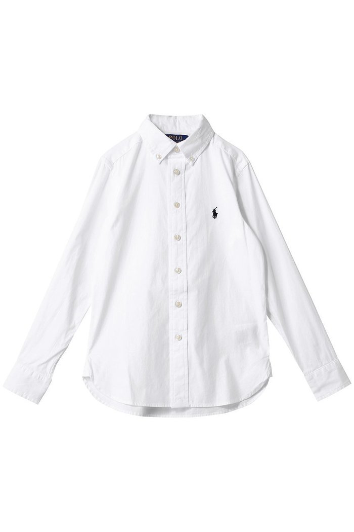 【ラルフローレン/RALPH LAUREN / KIDS】の【KIDS】【POLO RALPH LAUREN】スリム フィット コットン オックスフォード シャツ ホワイト 16 インテリア・キッズ・メンズ・レディースファッション・服の通販 founy(ファニー) https://founy.com/ ファッション Fashion キッズファッション Fashion for Kids トップス・カットソー Cut & Sew Tops クラシック Classic, Timeless Style スリム Slim, Slim Fit ダウン Down, Puffer フィット Fit, Slim Fit フォーマル Formal, Dressy エレガント 上品 Elegant |ID: prp329100004456352 ipo3291000000036192411