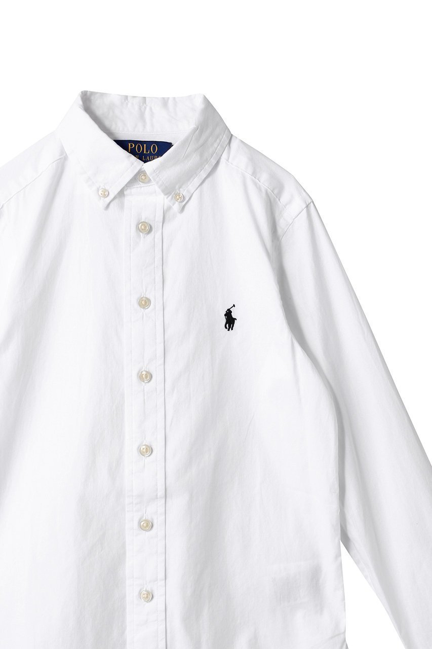 【ラルフローレン/RALPH LAUREN / KIDS】の【KIDS】【POLO RALPH LAUREN】スリム フィット コットン オックスフォード シャツ ホワイト 16 人気、トレンドファッション・服の通販 founy(ファニー) 　ファッション　Fashion　キッズファッション　Fashion for Kids　トップス・カットソー　Cut & Sew Tops　クラシック　Classic, Timeless Style　スリム　Slim, Slim Fit　ダウン　Down, Puffer　フィット　Fit, Slim Fit　フォーマル　Formal, Dressy　エレガント 上品　Elegant　other-3|ID: prp329100004456352 ipo3291000000036192414