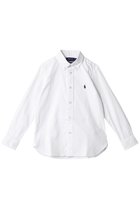 【ラルフローレン/RALPH LAUREN / KIDS】の【KIDS】【POLO RALPH LAUREN】スリム フィット コットン オックスフォード シャツ 人気、トレンドファッション・服の通販 founy(ファニー) ファッション Fashion キッズファッション Fashion for Kids トップス・カットソー Cut & Sew Tops クラシック Classic, Timeless Style スリム Slim, Slim Fit ダウン Down, Puffer フィット Fit, Slim Fit フォーマル Formal, Dressy エレガント 上品 Elegant thumbnail ホワイト|ID: prp329100004456353 ipo3291000000032843012