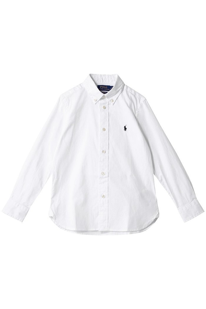 【ラルフローレン/RALPH LAUREN / KIDS】の【KIDS】【POLO RALPH LAUREN】スリム フィット コットン オックスフォード シャツ ホワイト 7 インテリア・キッズ・メンズ・レディースファッション・服の通販 founy(ファニー) https://founy.com/ ファッション Fashion キッズファッション Fashion for Kids トップス・カットソー Cut & Sew Tops クラシック Classic, Timeless Style スリム Slim, Slim Fit ダウン Down, Puffer フィット Fit, Slim Fit フォーマル Formal, Dressy エレガント 上品 Elegant |ID: prp329100004456353 ipo3291000000036192415