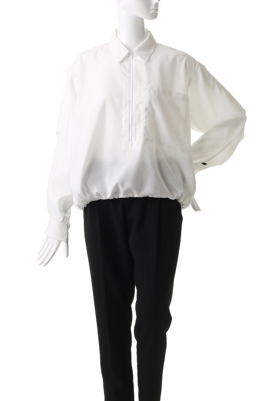 【ダイワ ピアサーティナイン/DAIWA PIER39】のW s TECH HALF ZIP SHIRT L/S 人気、トレンドファッション・服の通販 founy(ファニー) 　ファッション　Fashion　レディースファッション　WOMEN　トップス・カットソー　Tops/Tshirt　シャツ/ブラウス　Shirts/Blouses　スポーツウェア　Sportswear　スポーツ トップス　Sports Tops　アウトドア　Outdoor　スポーツ　Sports　ツイル　Twill　フロント　Front　プリーツ　Pleats　ミリタリー　Military　other-7|ID: prp329100004456358 ipo3291000000031324011