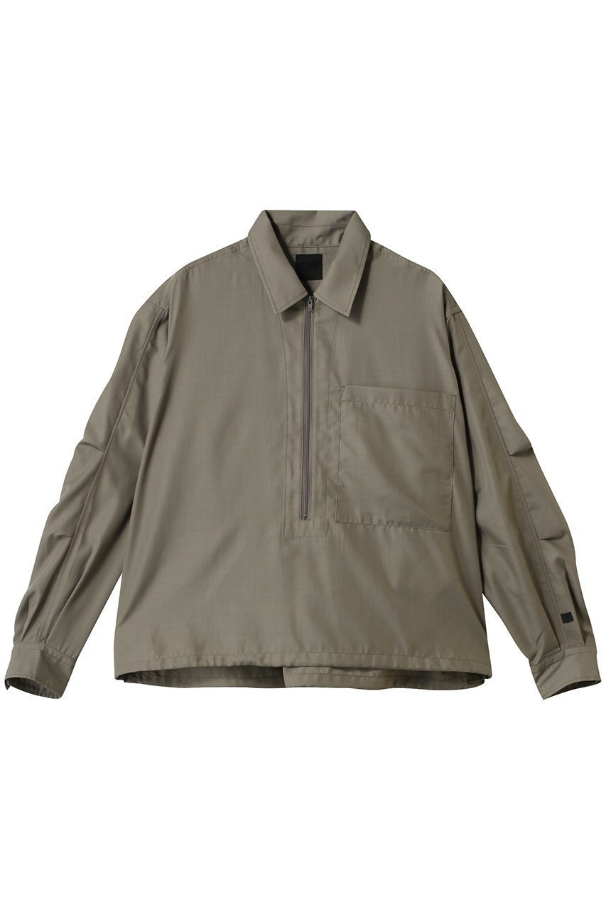 【ダイワ ピアサーティナイン/DAIWA PIER39】のW s TECH HALF ZIP SHIRT L/S インテリア・キッズ・メンズ・レディースファッション・服の通販 founy(ファニー) ファッション Fashion レディースファッション Fashion for Women トップス・カットソー Cut & Sew Tops シャツ・ブラウス・オフィスカジュアル Elegant Blouses & Button-Ups スポーツウェア Functional & Stylish Sportswear スポーツ トップス Athletic Tops / Workout Tops / Training Shirts アウトドア Outdoor Clothing スポーツ Sports, Activewear ツイル Twist, Twisted Detail フロント Front, Front Design プリーツ Pleats, Pleated ミリタリー Military, Army Style ウルフグレー|ID: prp329100004456358 ipo3291000000034953627