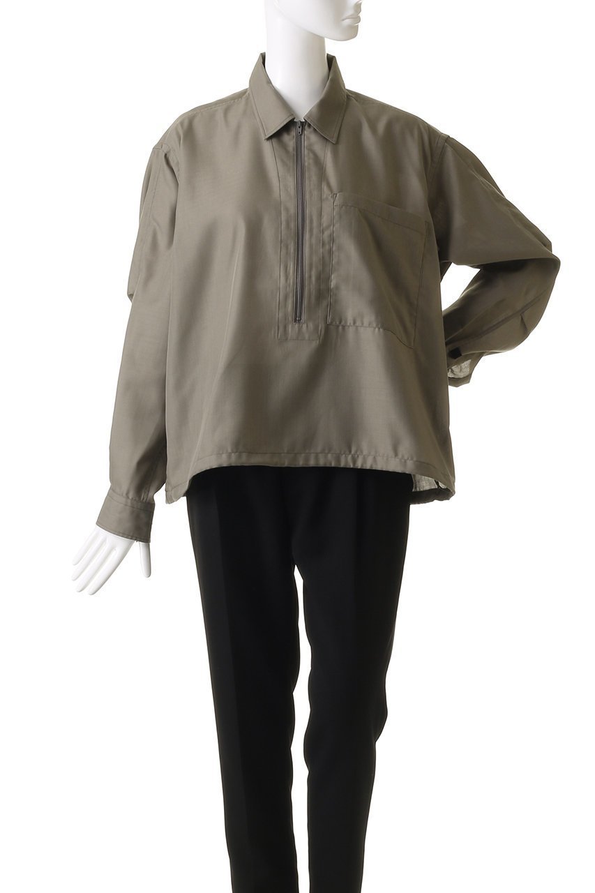 【ダイワ ピアサーティナイン/DAIWA PIER39】のW s TECH HALF ZIP SHIRT L/S 人気、トレンドファッション・服の通販 founy(ファニー) 　ファッション　Fashion　レディースファッション　Fashion for Women　トップス・カットソー　Cut & Sew Tops　シャツ・ブラウス・オフィスカジュアル　Elegant Blouses & Button-Ups　スポーツウェア　Functional & Stylish Sportswear　スポーツ トップス　Athletic Tops / Workout Tops / Training Shirts　アウトドア　Outdoor Clothing　スポーツ　Sports, Activewear　ツイル　Twist, Twisted Detail　フロント　Front, Front Design　プリーツ　Pleats, Pleated　ミリタリー　Military, Army Style　other-2|ID: prp329100004456358 ipo3291000000035486448