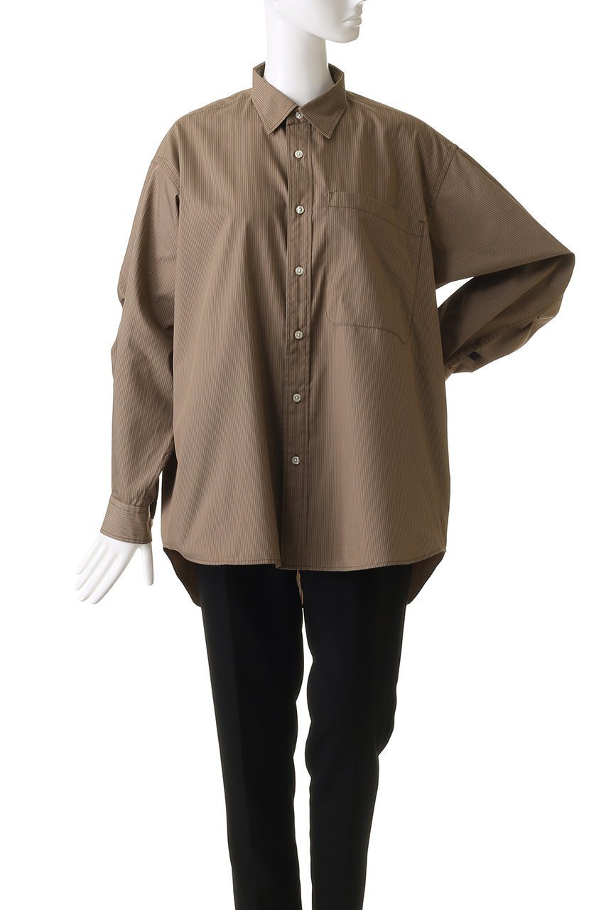 【ダイワ ピアサーティナイン/DAIWA PIER39】のW s TECH REGULAR STRIPE SHIRT L/S 人気、トレンドファッション・服の通販 founy(ファニー) 　ファッション　Fashion　レディースファッション　WOMEN　トップス・カットソー　Tops/Tshirt　シャツ/ブラウス　Shirts/Blouses　スポーツウェア　Sportswear　スポーツ トップス　Sports Tops　シンプル　Simple　ストライプ　Stripe　スポーツ　Sports　パッチ　Patch　プリーツ　Pleats　ポケット　Pocket　ミリタリー　Military　モバイル　Mobile　レギュラー　Regular　エレガント 上品　Elegant　other-2|ID: prp329100004456359 ipo3291000000031250295