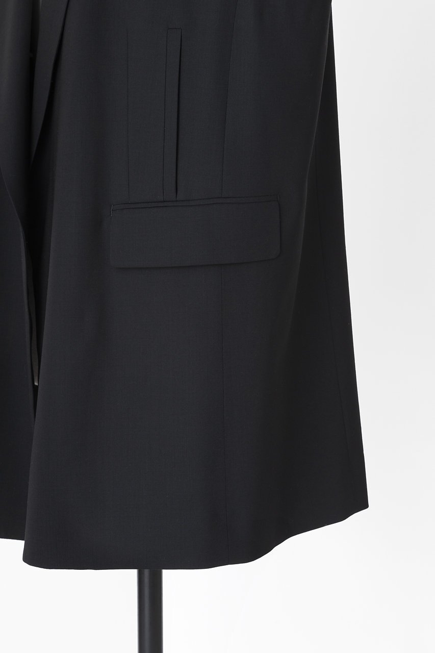 【オーヴィル/EAUVIRE】のピークドラペルジレ 人気、トレンドファッション・服の通販 founy(ファニー) 　ファッション　Fashion　レディースファッション　WOMEN　アウター　Coat Outerwear　ジャケット　Jackets　ジャケット　Jacket　ストレート　Straight　セットアップ　Set Up　フロント　Front　ベスト　Vest　ポケット　Pocket　メンズ　Mens　人気　Popularity　抗菌　Antibacterial　日本製　Made In Japan　other-6|ID: prp329100004456362 ipo3291000000031324023