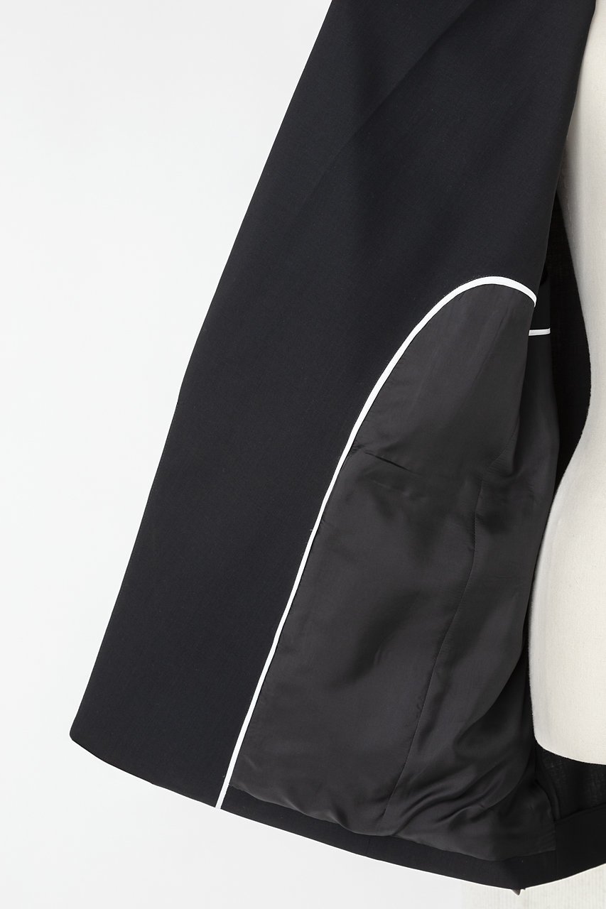 【オーヴィル/EAUVIRE】のピークドラペルジレ 人気、トレンドファッション・服の通販 founy(ファニー) 　ファッション　Fashion　レディースファッション　WOMEN　アウター　Coat Outerwear　ジャケット　Jackets　ジャケット　Jacket　ストレート　Straight　セットアップ　Set Up　フロント　Front　ベスト　Vest　ポケット　Pocket　メンズ　Mens　人気　Popularity　抗菌　Antibacterial　日本製　Made In Japan　other-8|ID: prp329100004456362 ipo3291000000031324025