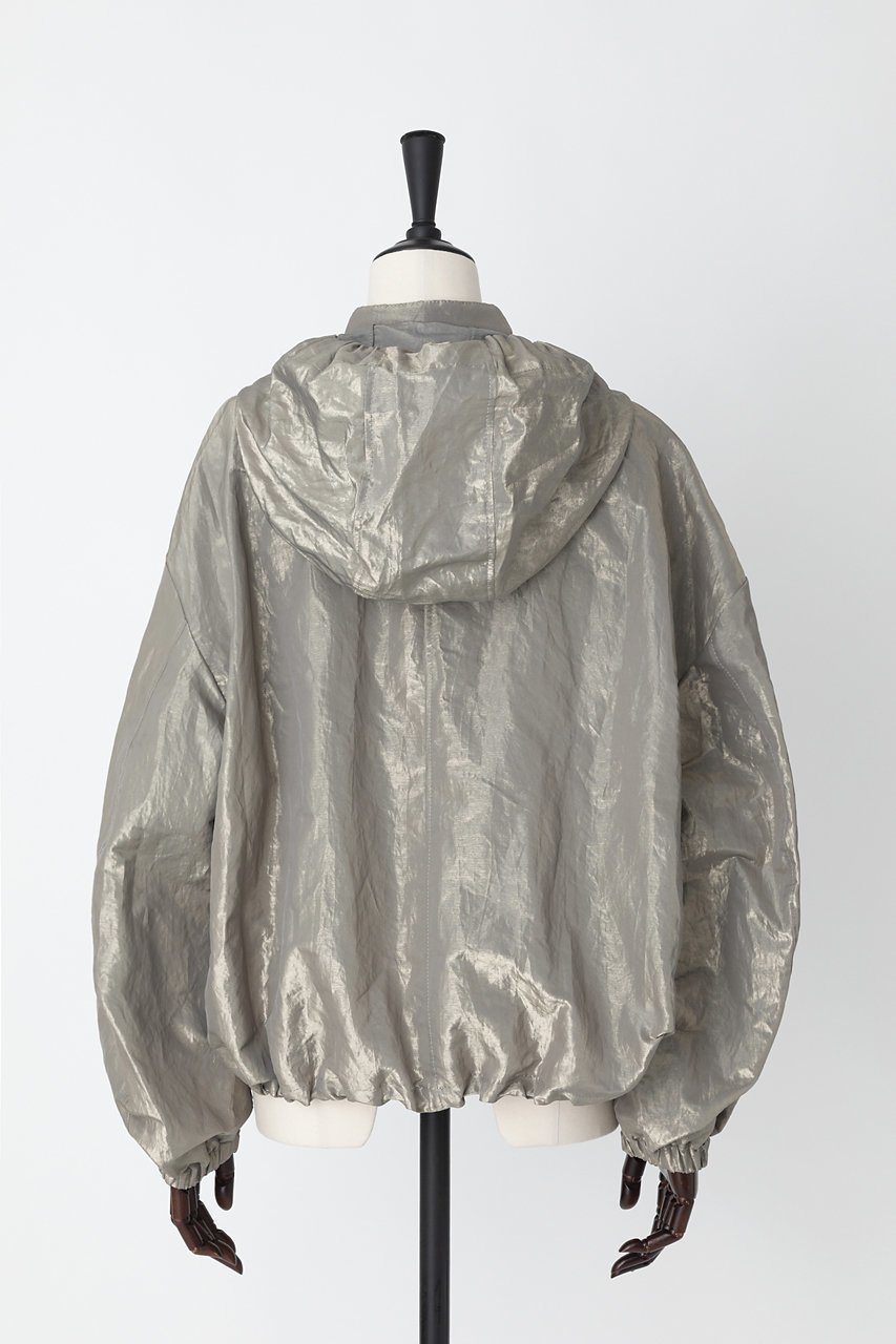 【オーヴィル/EAUVIRE】のプルオンフーディー 人気、トレンドファッション・服の通販 founy(ファニー) 　ファッション　Fashion　レディースファッション　WOMEN　トップス・カットソー　Tops/Tshirt　シャツ/ブラウス　Shirts/Blouses　パーカ　Sweats　ロング / Tシャツ　T-Shirts　スウェット　Sweat　カットソー　Cut and Sewn　エレガント 上品　Elegant　タンブラー　Tumbler　メタリック　Metallic　other-3|ID: prp329100004456363 ipo3291000000031250319