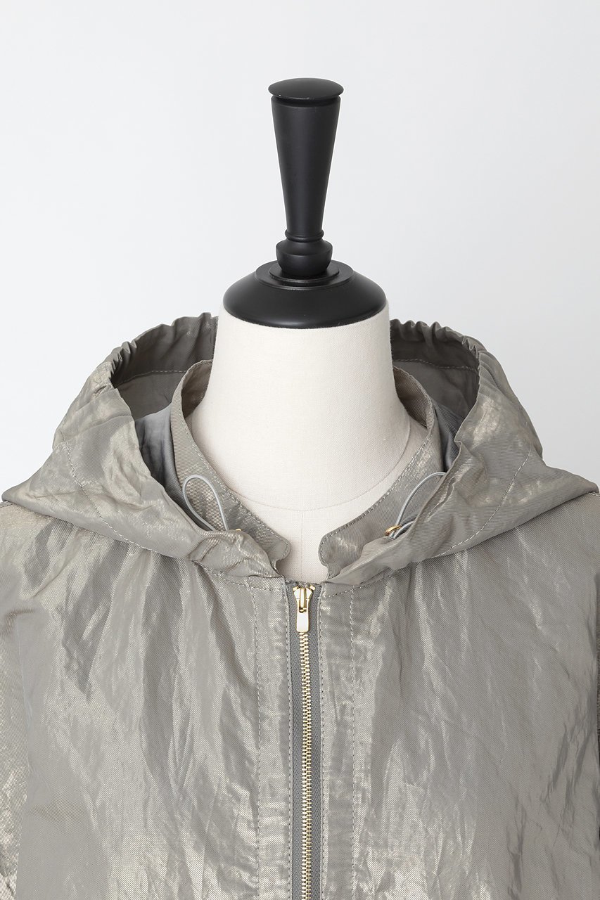 【オーヴィル/EAUVIRE】のプルオンフーディー 人気、トレンドファッション・服の通販 founy(ファニー) 　ファッション　Fashion　レディースファッション　WOMEN　トップス・カットソー　Tops/Tshirt　シャツ/ブラウス　Shirts/Blouses　パーカ　Sweats　ロング / Tシャツ　T-Shirts　スウェット　Sweat　カットソー　Cut and Sewn　エレガント 上品　Elegant　タンブラー　Tumbler　メタリック　Metallic　other-4|ID: prp329100004456363 ipo3291000000031250321