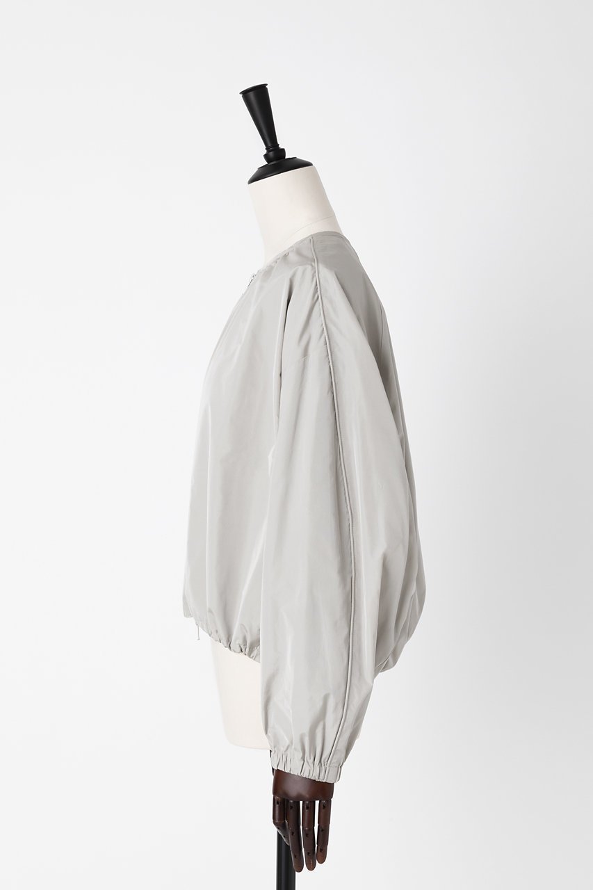 【オーヴィル/EAUVIRE】のライトウエイトブルゾン 人気、トレンドファッション・服の通販 founy(ファニー) 　ファッション　Fashion　レディースファッション　WOMEN　アウター　Coat Outerwear　ジャケット　Jackets　ブルゾン　Blouson/Jackets　ギャザー　Gather　コクーン　Cocoon　ショート　Short　シルク　Silk　ジャケット　Jacket　ストレッチ　Stretch　タフタ　Taffeta　パイピング　Piping　ブルゾン　Blouson　エレガント 上品　Elegant　定番　Standard　other-2|ID: prp329100004456364 ipo3291000000031250323