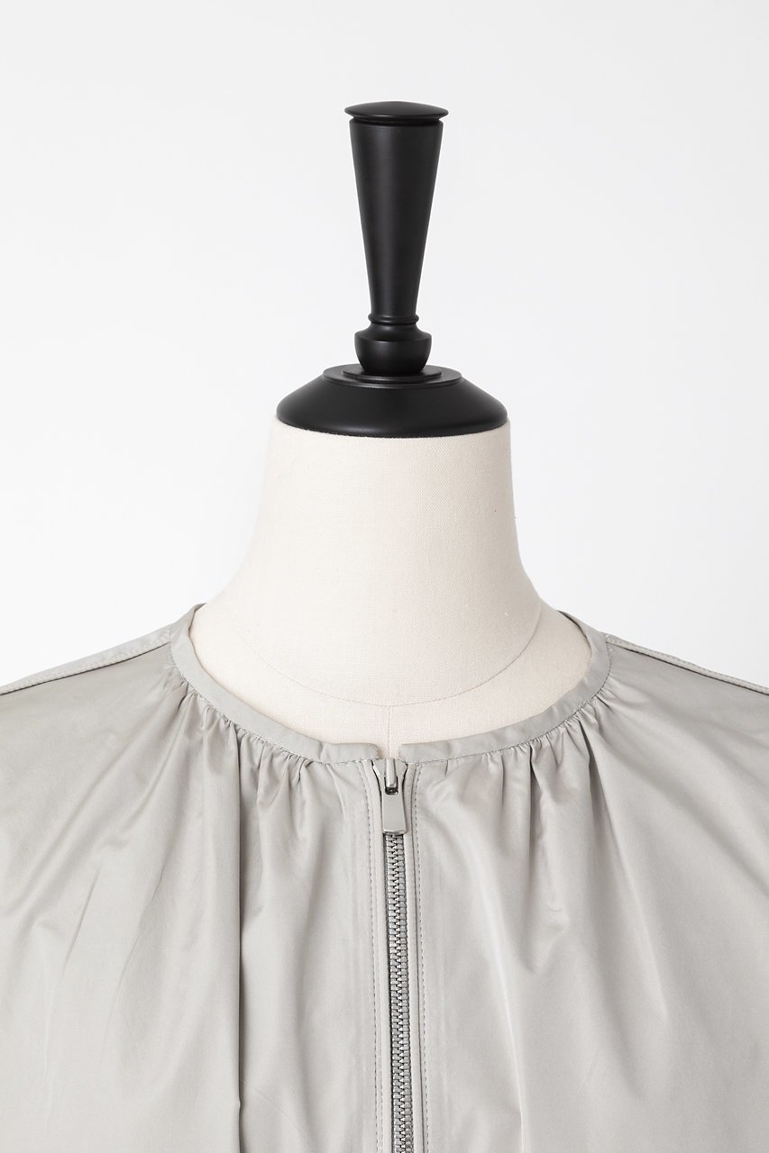 【オーヴィル/EAUVIRE】のライトウエイトブルゾン 人気、トレンドファッション・服の通販 founy(ファニー) ファッション Fashion レディースファッション Fashion for Women アウター Coat / Outerwear Collection レディースジャケット・軽アウター Jackets ブルゾンジャケット・スポーティアウター Blouson Jackets ギャザー Gathered, Ruffled コクーン Cocoon, Cocoon Silhouette ショート Short, Short Length シルク Silk, 100% Silk ジャケット Jacket, Outerwear ストレッチ Stretch, Stretchy Fabric タフタ Taffeta, Structured Fabric パイピング Piping, Trim Design ブルゾン Blouson, Bomber Jacket エレガント 上品 Elegant 定番 Standard, Basic Item other-4|ID: prp329100004456364 ipo3291000000036061073