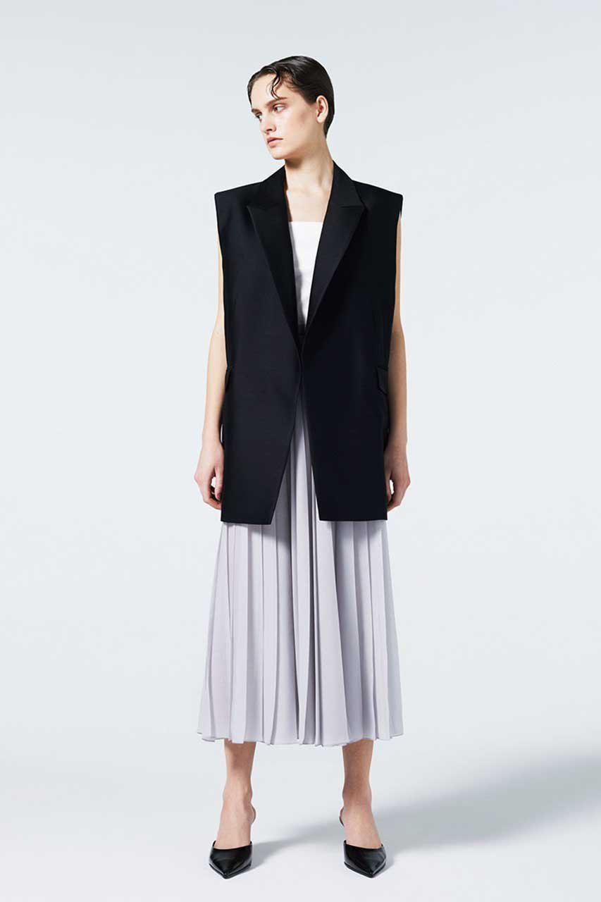 【オーヴィル/EAUVIRE】のプリーツスカート 人気、トレンドファッション・服の通販 founy(ファニー) 　ファッション　Fashion　レディースファッション　Fashion for Women　スカート　Skirts　プリーツスカート / 上品フェミニンスタイル　Pleated Skirts　シアー　Sheer, See-Through　バランス　Balance, Style Balance　プリーツ　Pleats, Pleated　ラップ　Wrap, Wrap Design　other-3|ID: prp329100004456367 ipo3291000000032851951