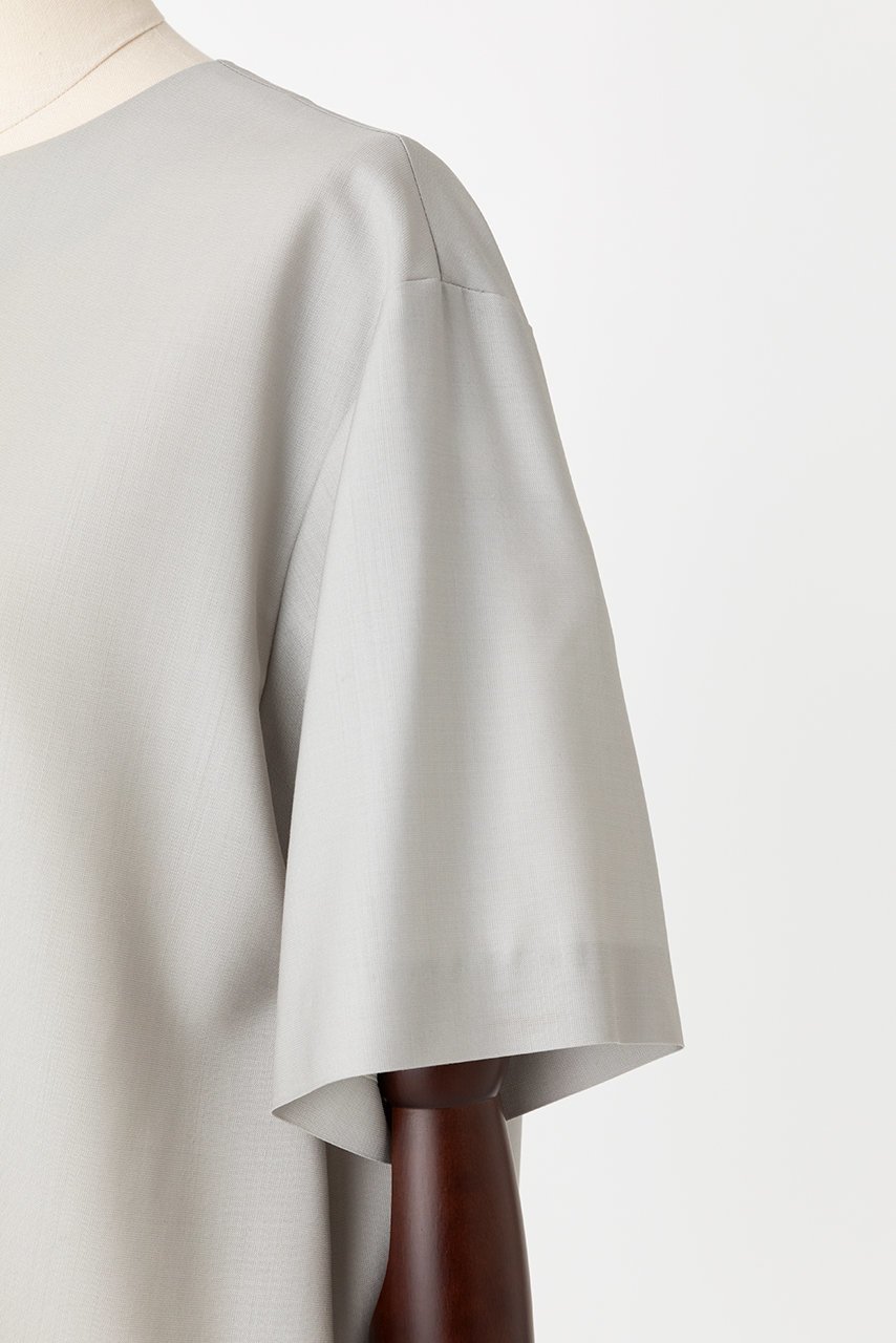 【オーヴィル/EAUVIRE】のTブラウス 人気、トレンドファッション・服の通販 founy(ファニー) 　ファッション　Fashion　レディースファッション　WOMEN　トップス・カットソー　Tops/Tshirt　シャツ/ブラウス　Shirts/Blouses　ロング / Tシャツ　T-Shirts　カットソー　Cut and Sewn　ショート　Short　シルク　Silk　スリーブ　Sleeve　スーツ　Suit　ビジネス 仕事 通勤　Business　夏　Summer　other-5|ID: prp329100004456375 ipo3291000000031324069