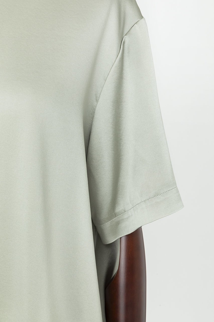 【オーヴィル/EAUVIRE】のウォッシャブルシルクTブラウス 人気、トレンドファッション・服の通販 founy(ファニー) 　ファッション　Fashion　レディースファッション　WOMEN　トップス・カットソー　Tops/Tshirt　シャツ/ブラウス　Shirts/Blouses　ロング / Tシャツ　T-Shirts　カットソー　Cut and Sewn　ショート　Short　シルク　Silk　ストレッチ　Stretch　スリーブ　Sleeve　半袖　Short Sleeve　定番　Standard　other-4|ID: prp329100004456378 ipo3291000000031250403