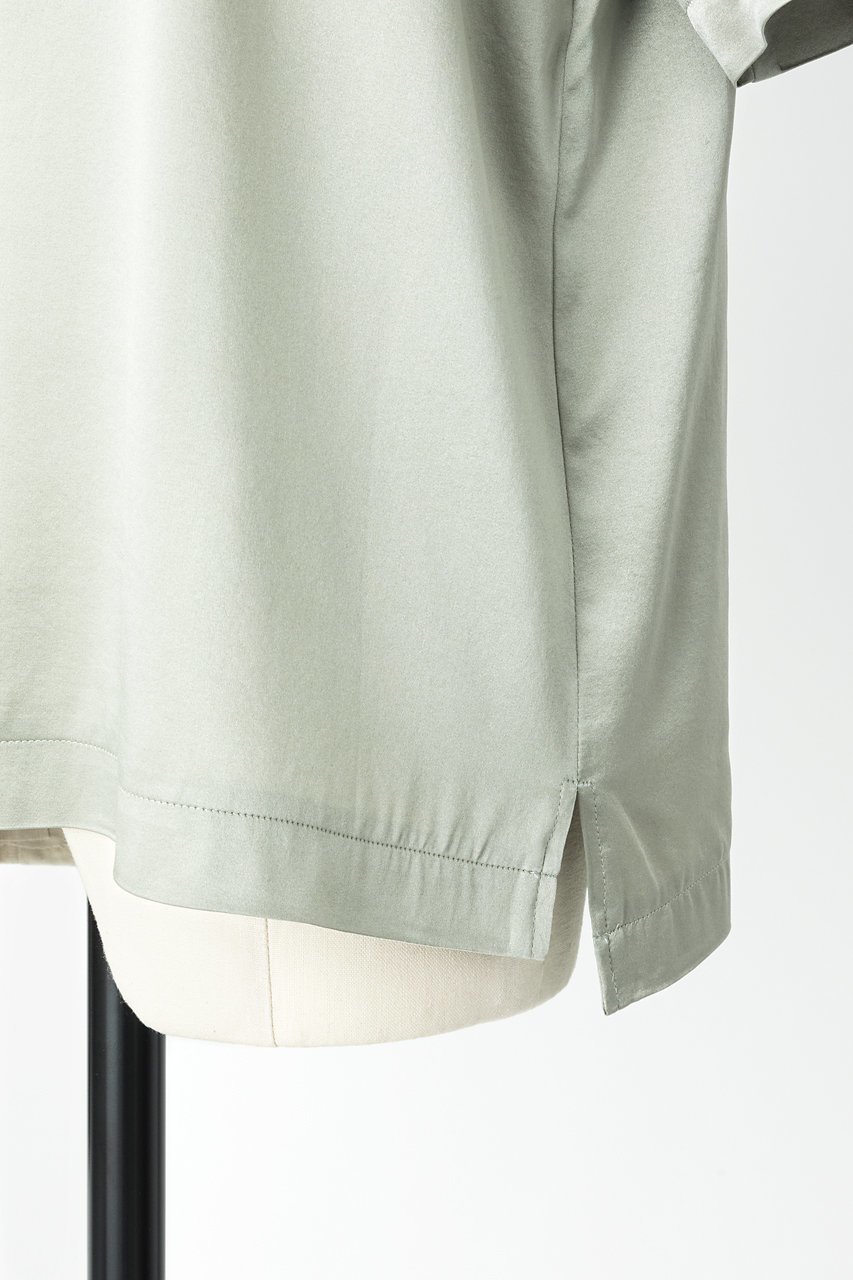 【オーヴィル/EAUVIRE】のウォッシャブルシルクTブラウス 人気、トレンドファッション・服の通販 founy(ファニー) 　ファッション　Fashion　レディースファッション　WOMEN　トップス・カットソー　Tops/Tshirt　シャツ/ブラウス　Shirts/Blouses　ロング / Tシャツ　T-Shirts　カットソー　Cut and Sewn　ショート　Short　シルク　Silk　ストレッチ　Stretch　スリーブ　Sleeve　半袖　Short Sleeve　定番　Standard　other-5|ID: prp329100004456378 ipo3291000000031324081
