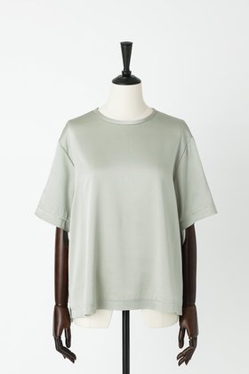 【オーヴィル/EAUVIRE】 ウォッシャブルシルクTブラウス人気、トレンドファッション・服の通販 founy(ファニー) ファッション Fashion レディースファッション Fashion for Women トップス・カットソー Cut & Sew Tops シャツ・ブラウス・オフィスカジュアル Elegant Blouses & Button-Ups ロングTシャツ・Tシャツ Longline T-Shirts & Tees カットソー・ベーシックTシャツ Cut-and-Sewn Tops / Stretch Tees & Basics ショート Short, Short Length シルク Silk, 100% Silk ストレッチ Stretch, Stretchy Fabric スリーブ Sleeve, Long Sleeve / Short Sleeve 半袖 Short Sleeve, Half Sleeve 定番 Standard, Basic Item |ID:prp329100004456378