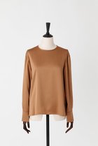 【オーヴィル/EAUVIRE】のウォッシャブルシルクブラウス テラコッタ|ID: prp329100004456382 ipo3291000000035674384