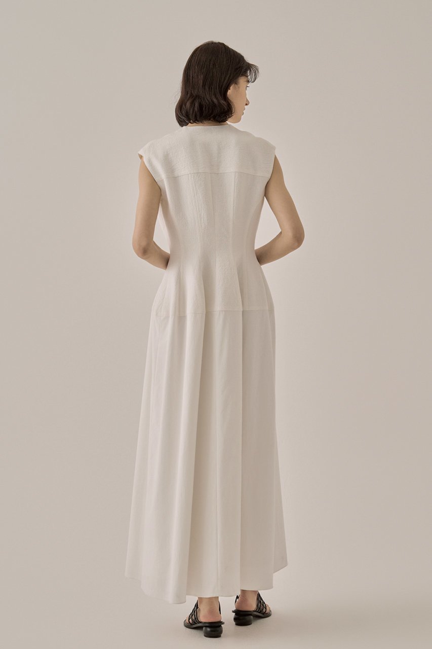 【アキラナカ/AKIRANAKA】のIlsa ノースリーブドレス 人気、トレンドファッション・服の通販 founy(ファニー) 　ファッション　Fashion　レディースファッション　WOMEN　ワンピース　Dress　ドレス　Party Dresses　チュニック　Tunic　コンビ　Combination　チュニック　Tunic　ドレス　Dress　ノースリーブ　No Sleeve　バランス　Balance　フォルム　Form　ロング　Long　other-7|ID: prp329100004456387 ipo3291000000031324110