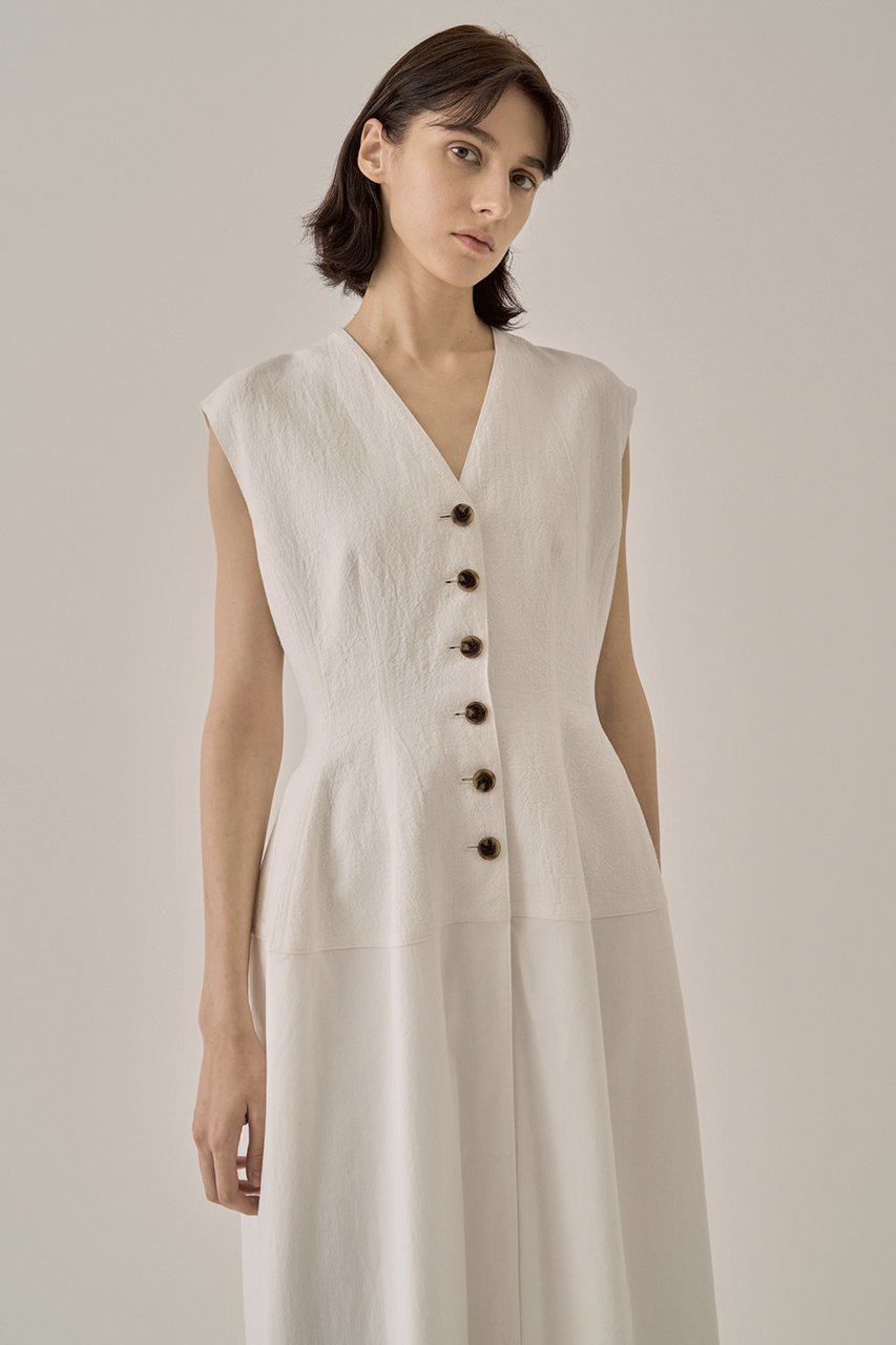 【アキラナカ/AKIRANAKA】のIlsa ノースリーブドレス 人気、トレンドファッション・服の通販 founy(ファニー) 　ファッション　Fashion　レディースファッション　WOMEN　ワンピース　Dress　ドレス　Party Dresses　チュニック　Tunic　コンビ　Combination　チュニック　Tunic　ドレス　Dress　ノースリーブ　No Sleeve　バランス　Balance　フォルム　Form　ロング　Long　other-8|ID: prp329100004456387 ipo3291000000031324111