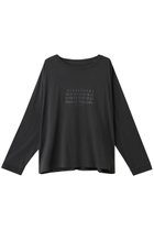 【メゾン マルジェラ/MAISON MARGIELA / MEN】の【MEN】ロゴTシャツ ウォッシュドブラック|ID:prp329100004456390