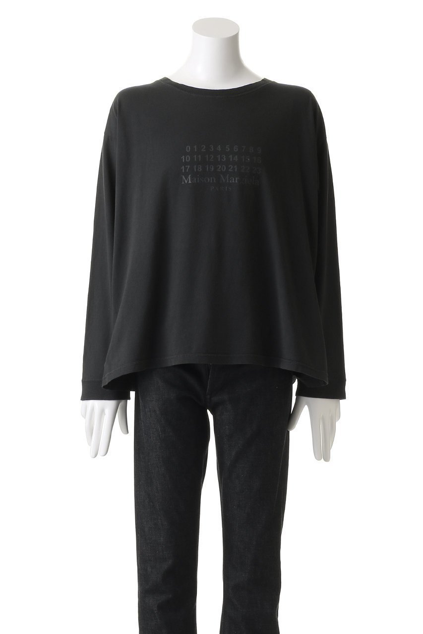 【メゾン マルジェラ/MAISON MARGIELA / MEN】の【MEN】ロゴTシャツ 人気、トレンドファッション・服の通販 founy(ファニー) 　ファッション　Fashion　メンズファッション　Fashion for Men　トップス・カットソー　Cut & Sew Tops　メンズシャツ　Shirts　ジャケット　Jacket, Outerwear　スリーブ　Sleeve, Long Sleeve / Short Sleeve　フロント　Front, Front Design　ボックス　Boxy, Box Shape　ロング　Long, Long-Length　other-2|ID: prp329100004456390 ipo3291000000032858104